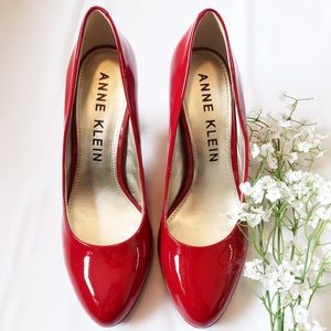 Anne Klein Dark Red Pumps
